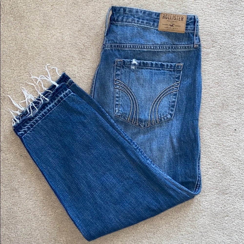 Hollister girlfriend high rise jeans